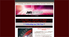 Desktop Screenshot of jmsmotors.com